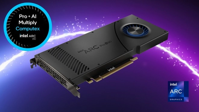 Nouvelle CG Intel au Computex : Vers un nouveau mod�le Arc Pro
