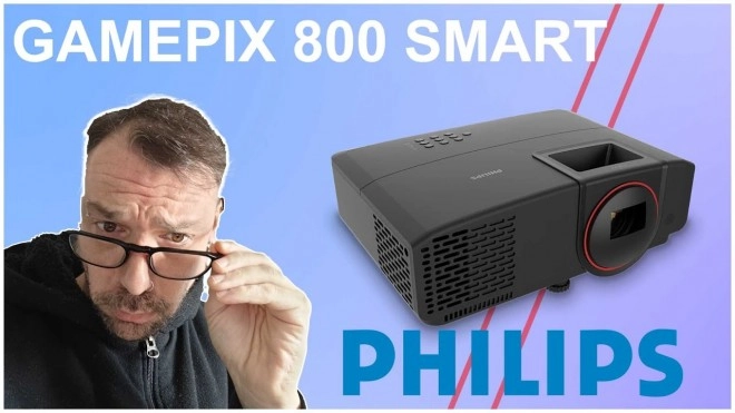 PHILIPS Gamepix 800 Smart : Un vid�oprojecteur � 120 Hz