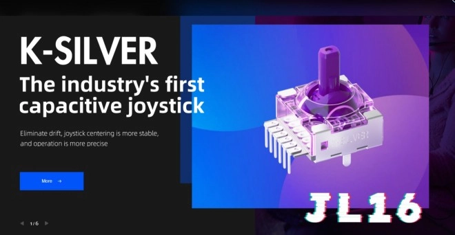 Fin de partie pour les joysticks Hall Effect et TMR ? Les mod�les capacitifs d�barquent !
