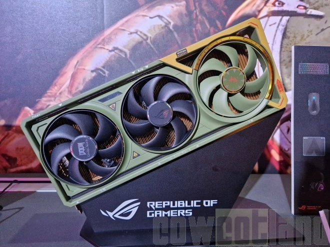 Computex 2025 : la d�moniaque RTX 5080 DOOM Edition d'ASUS est l� !!!