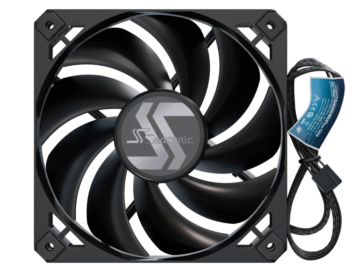 Seasonic d�voile ses ventilateurs MAXFlow, pour un maximum de flux (logique)