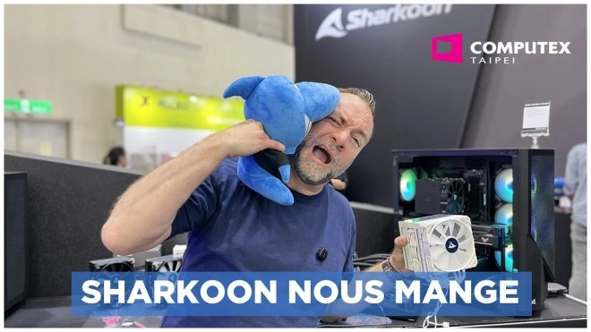 COMPUTEX 2025 : SHARKOON croque le COMPUTEX avec ses nouveaut�s ultra accessibles