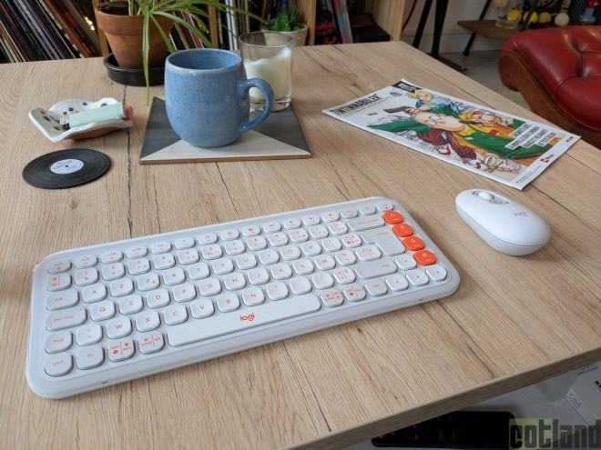 Test combo clavier et souris Logitech Pop Icon Combo : du style, mais pas que