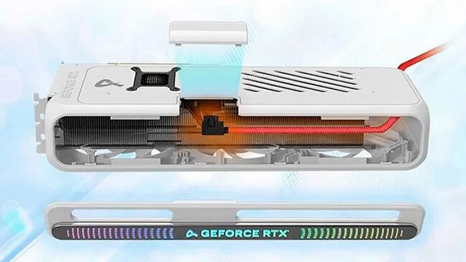 AX Gaming dissimule aussi le 12VHPWR sur ses GeForce RTX 5000 X3W MAX