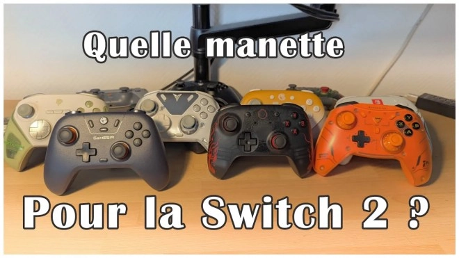 La manette Nintendo Switch 2 Pro ne vous convient pas ? Trop ch�re ?
