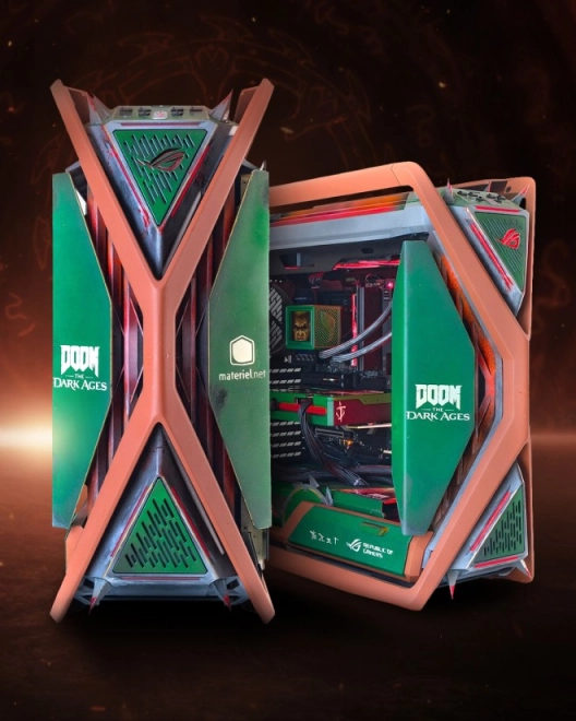 Les montages du week-end : Un pc sorti tout droit des enfers par Axiom Modding.