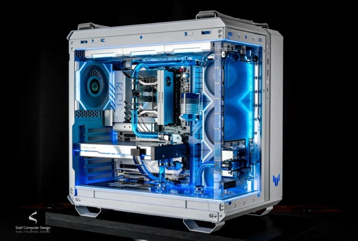 Les montages du week-end : TUF Gaming GT502 Horizon par Snef Computer Design. 