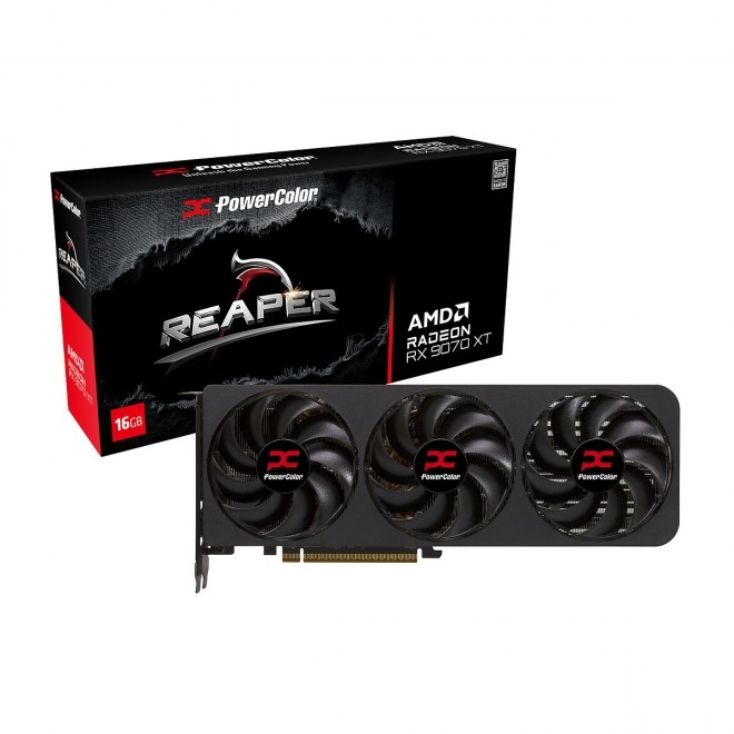La PowerColor Reaper AMD Radeon RX 9070 XT 16Go s'affiche � 769 euros