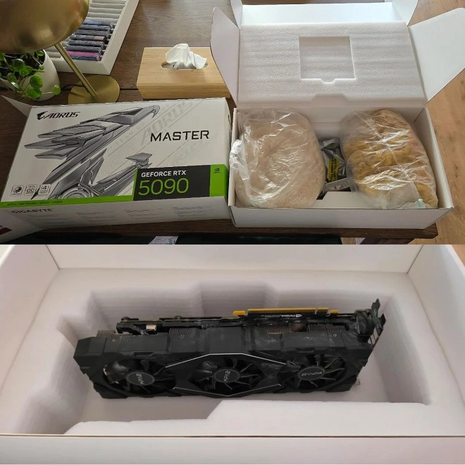 2950 euros pour une RTX 5090 qui �tait en fait du riz et une vieille CG...