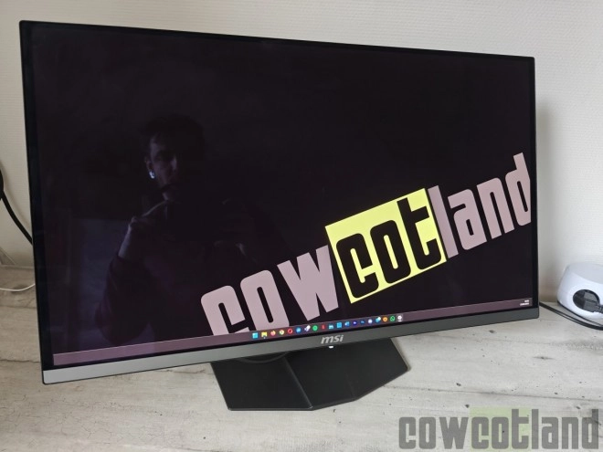 Test �cran MSI MPG 272URX QD-OLED : Bien, beau, mais