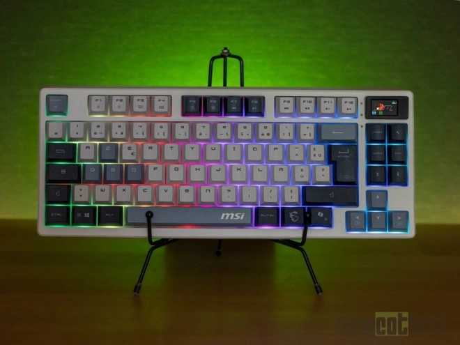 Test clavier MSI FORGE GK600 TKL Wireless : vraiment du tr�s bon