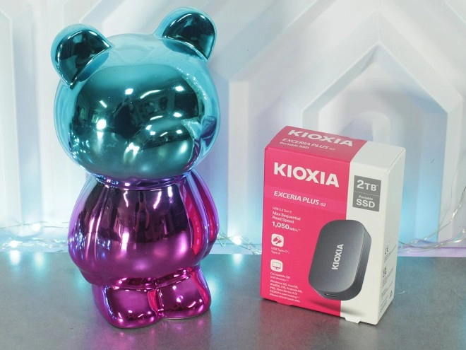 KIOXIA EXCERIA PLUS G2 Portable : Plus petit et tout aussi rapide