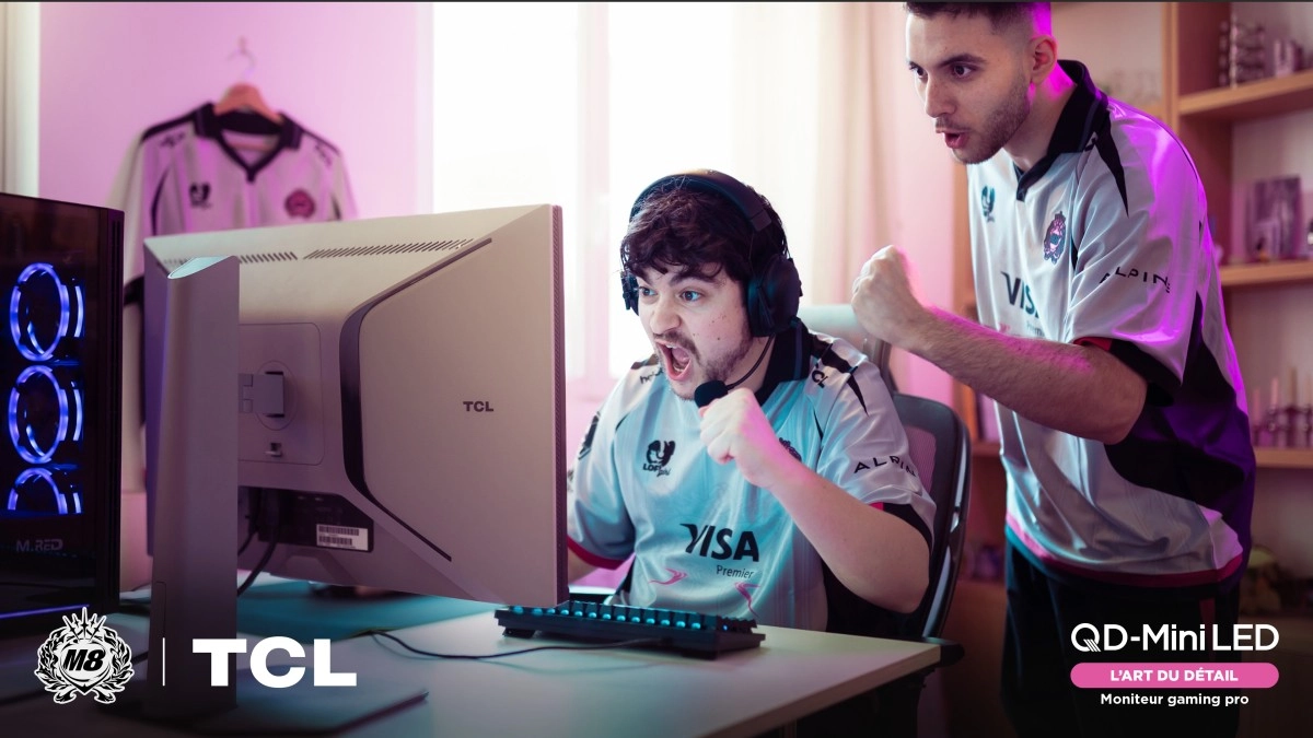 TCL et Gentle Mates inaugurent une nouvelle �re de collaboration et cosignent un moniteur gaming performant et accessible