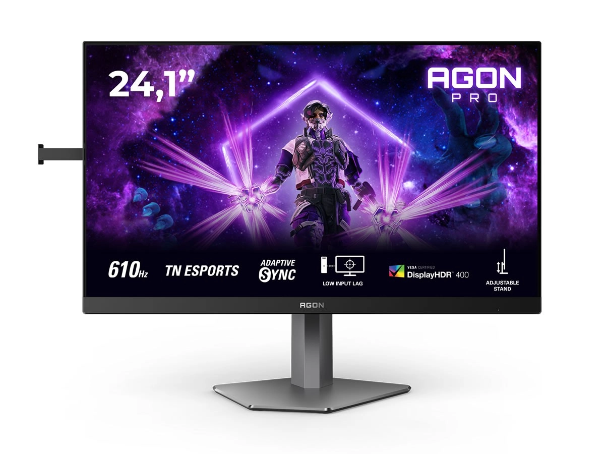 Pas moins de 610 Hz chez AGON by AOC avec les CS24A et AG246FK6