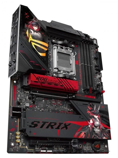 ASUS ROG Strix X870-H Gaming WiFi7 S : une carte m�re AM5 milieu de gamme styl�e et qui envoie du lourd