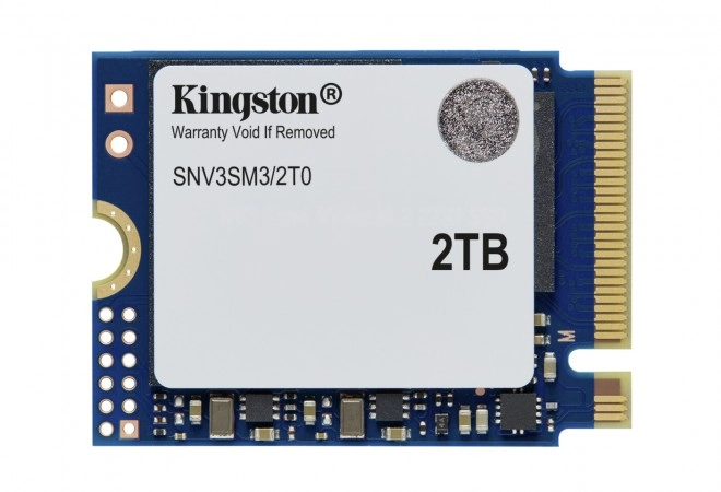 Kingston passe le SSD NV3 en PCIe Gen 4.0 au format 2230