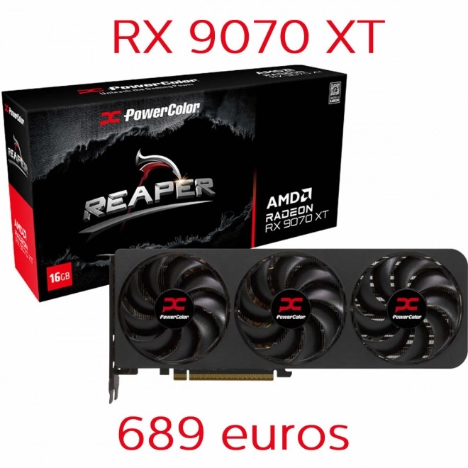 YOUHOU, la Radeon RX 9070 XT enfin disponible au MSRP, donc 689 euros