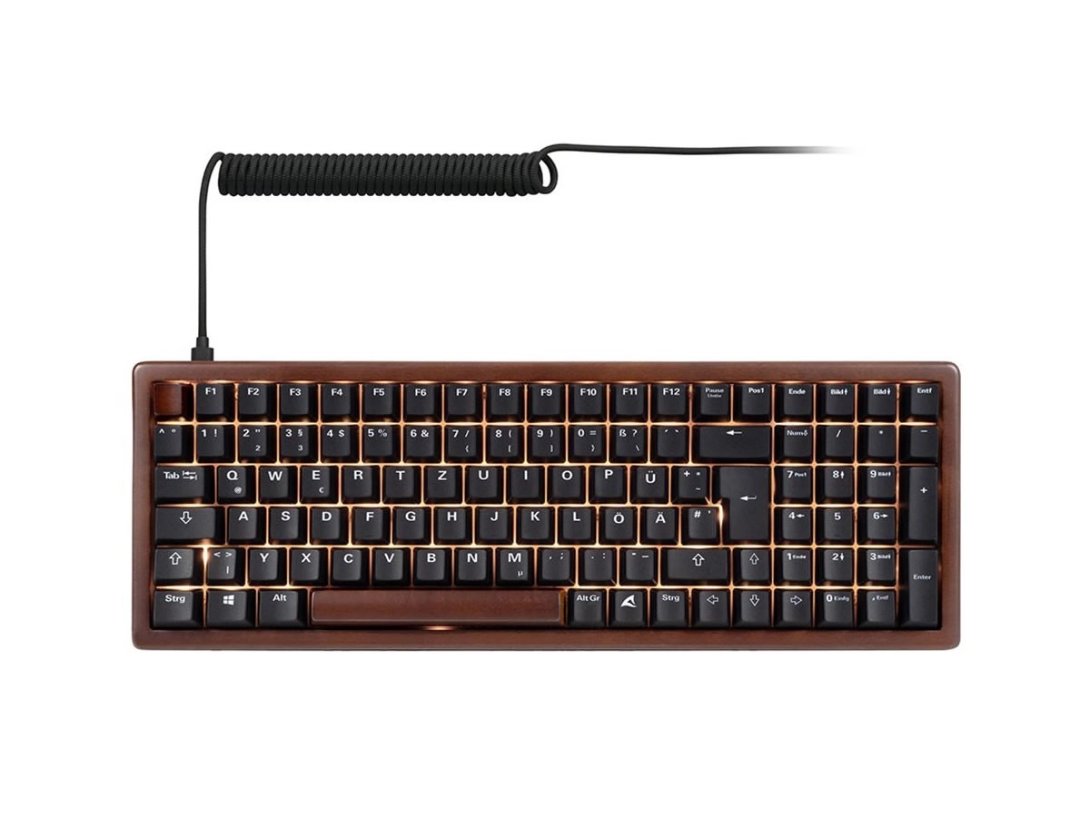 Sharkoon SKILLER SGK50 Wood, un clavier m�canique qui envoie du bois