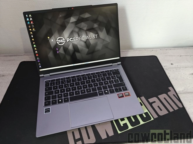 Test portable PCSpecialist Lafite Pro V 14M : un ultraportable sobre et efficace