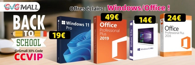 VITE, Vite, vite, profitez de Windows 10 � 13 euros pour passer � Windows 11 !!!