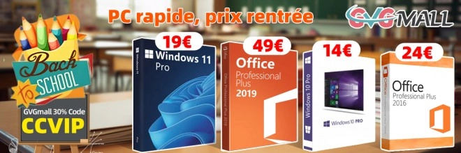 Windows 10 � 13 euros pour upgrade vers Windows 11, c'est MAINTENANT, pas demain