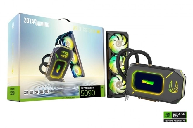 ZOTAC Gaming annonce deux cartes antagonistes, la RTX 5090 ARCTICSTORM AIO et la RTX 5060 Low Profile !