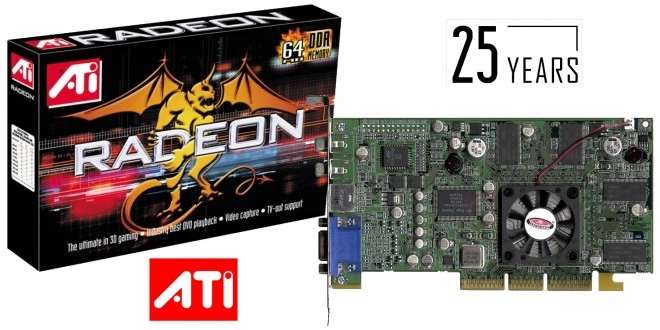 ATi Radeon R100 : d�j� 25 ans pour la premi�re carte Radeon
