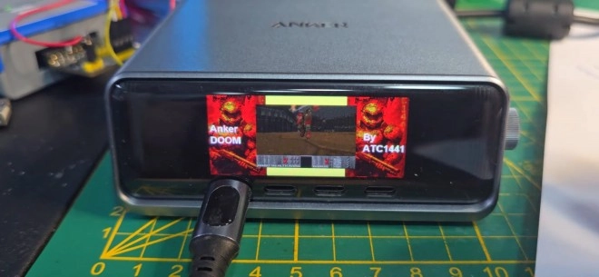 Le jeu DOOM jouable sur un simple chargeur !