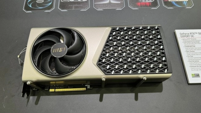 MSI pr�cise les caract�ristiques de son intrigante carte RTX 5080 Expert
