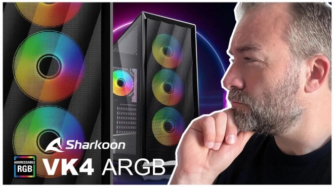 SHARKOON VK4 ARGB : QUOI, seulement 62 euros pour ce BOITIER ???