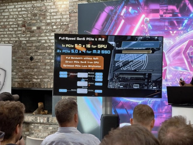 Gamescom 2025 : MSI lance ses cartes m�res X870E en version MAX avec des Bios de 64 Mo.