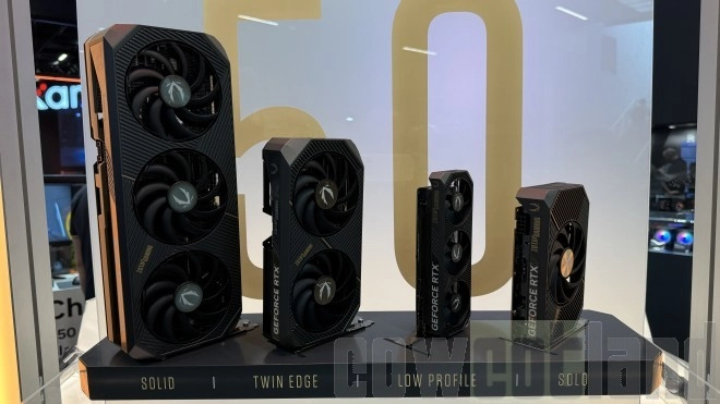 Gamescom 2025 : ZOTAC GAMING GeForce RTX 5060 Low Profile, toujours aussi impressionnante malgr� sa taille !