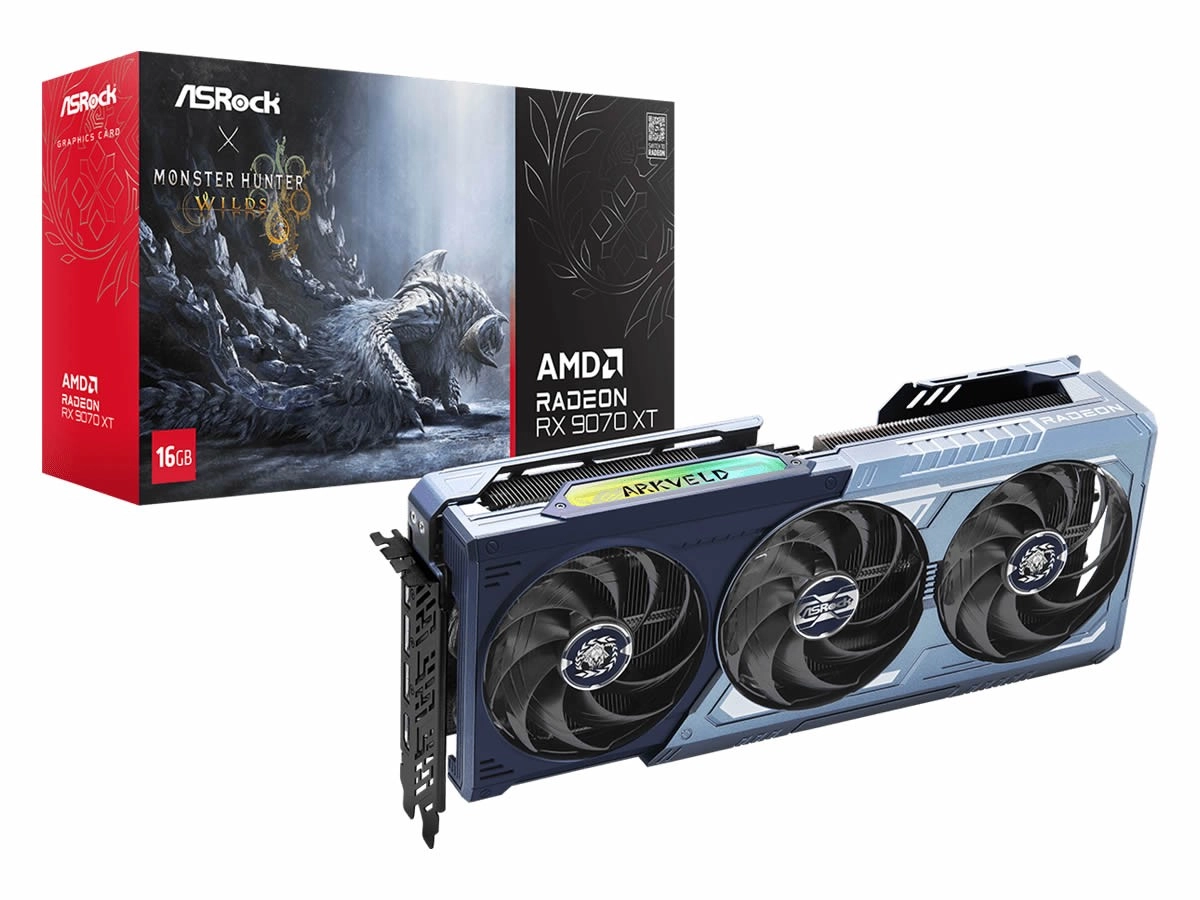 Monster Hunter change de cr�merie avec une jolie carte chez ASRock