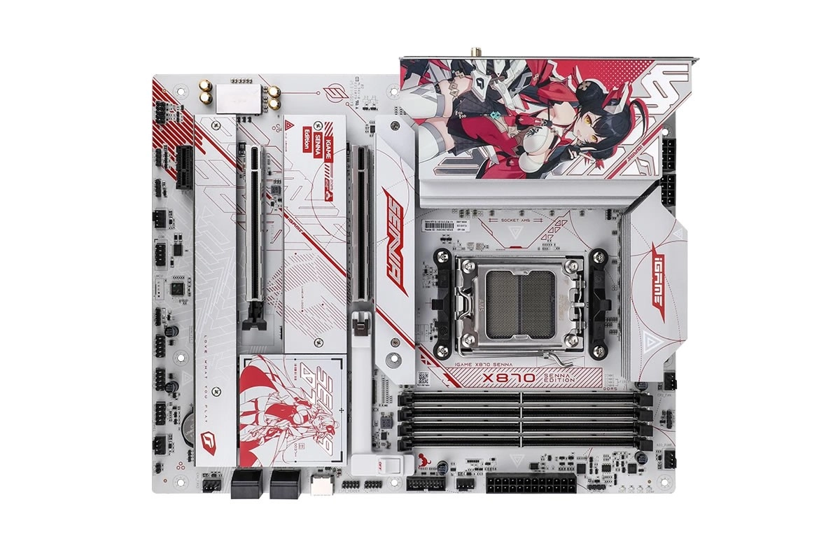 Colorful iGame X870 Senna V14, une carte m�re gonfl�e