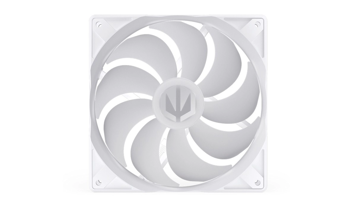 ENDORFY lance ses ventilateurs Stratus en blanc, avec des diodes