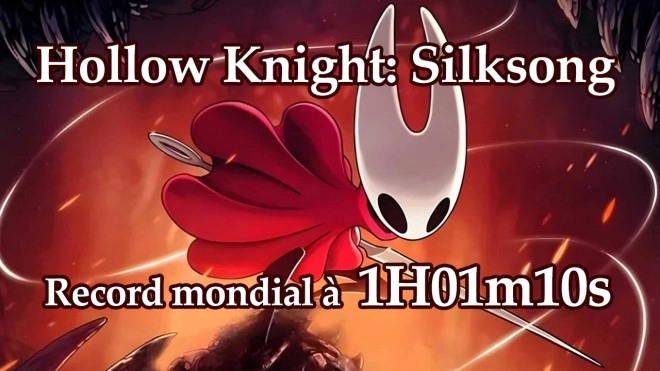 Nouveau record du monde sur Silksong : 1h01m10s