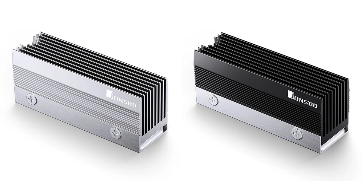 Deux nouveaux radiateurs pour SSD chez JONSBO