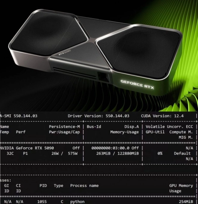 128 Go de m�moire vid�o sur une GeForce RTX 5090, c'est possible !!!