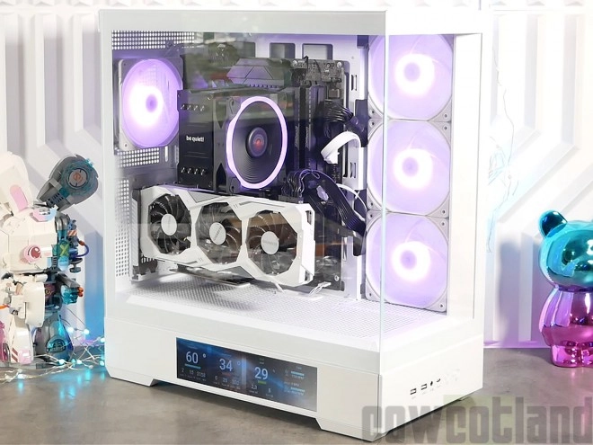 Test boitier Zalman P40 DS : Un �cran de 9.1 pouces dans le bas