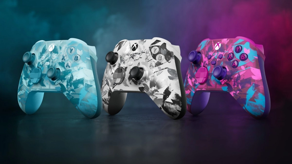 Des coloris toujours plus surprenants chez Xbox avec les manettes Breaker