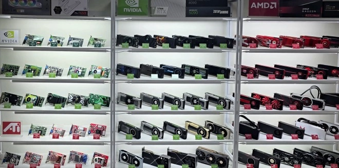 Une collection de 25 ans de CG AMD et NVIDIA � d�couvrir en vid�o !!!