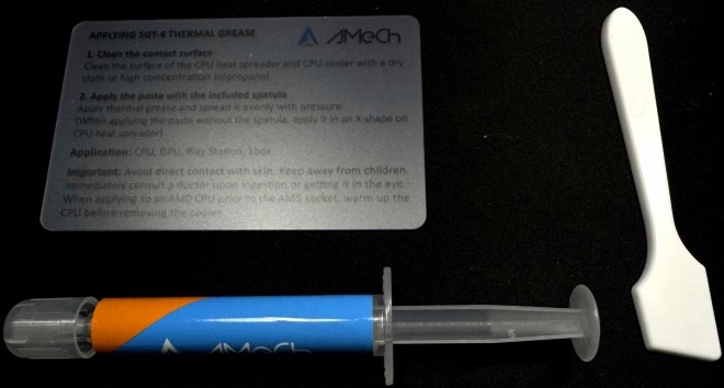 SGT-4 : la p�te thermique qui sent le vinaigre et qui ronge le cuivre�