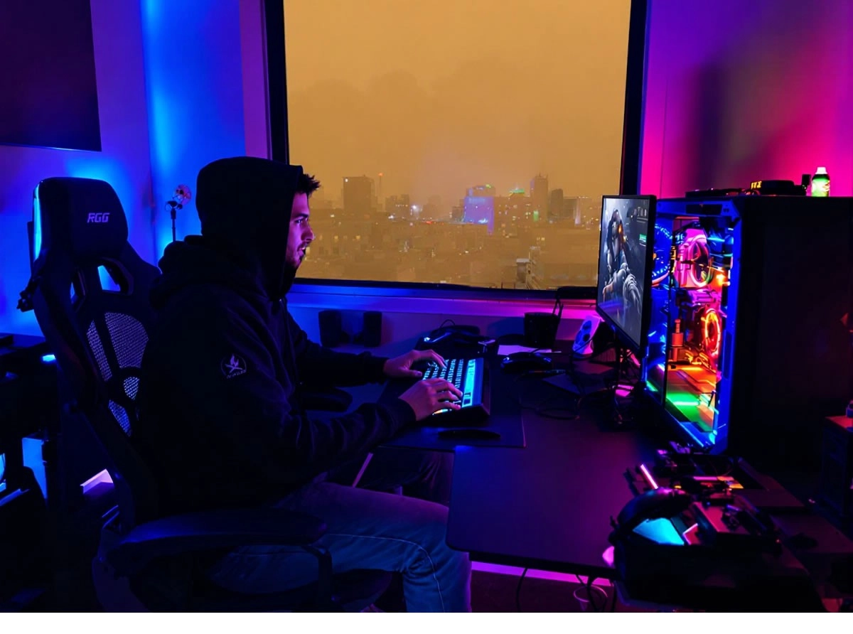 La pollution du jeu vid�o et du streaming avec des chiffres