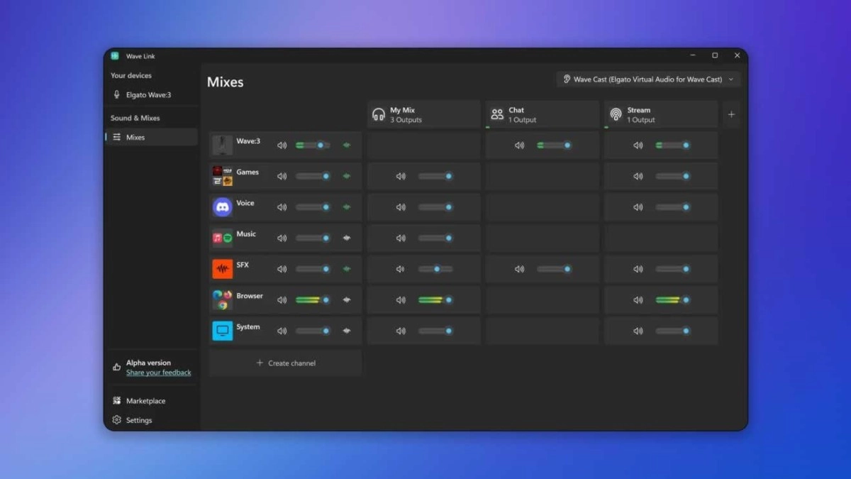 Elgato Wave Link 3.0, une beta le 16 octobre avec des modifications importantes