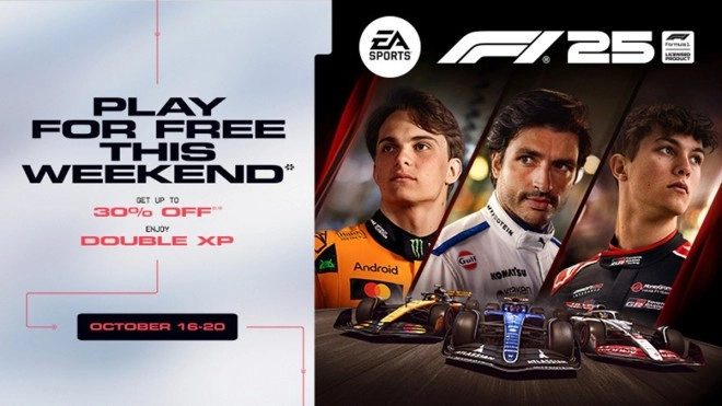 Bon Plan : essayez le jeu F1 25 ce week-end !