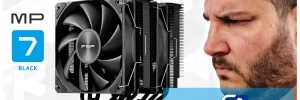 FSP MP7 Black, un dual tower abordable et classe