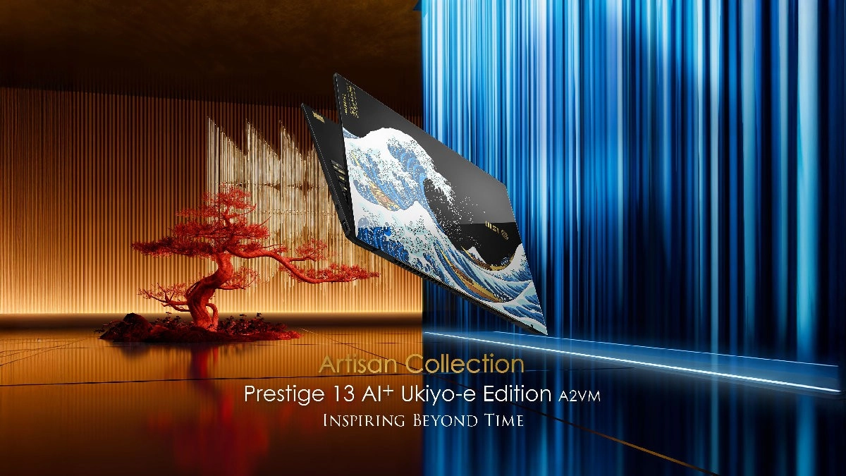 Le PC portable Prestige 13 AI+ Ukiyo-e Edition de MSI est maintenant disponible