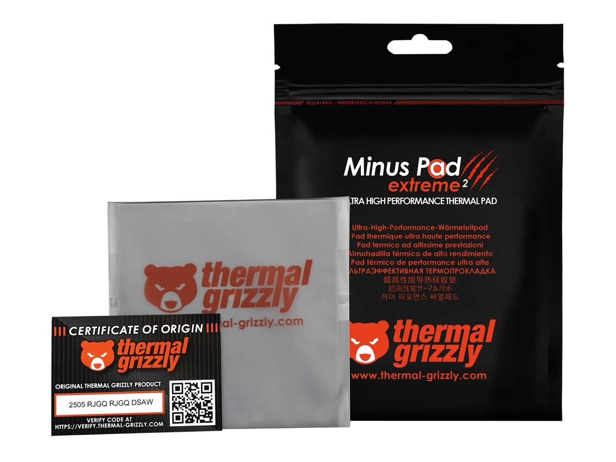 Thermal Grizzly lance deux nouveaux pads thermiques