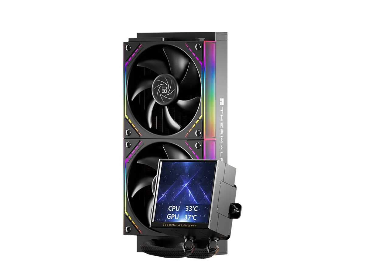 La gamme Peerless Vision de Thermalright passe au 240 mm, parce qu'on peut vouloir un grand �cran et un petit radiateur