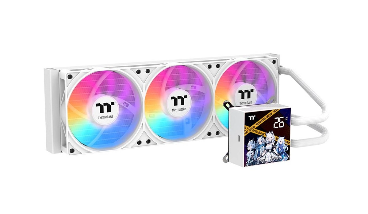 Thermaltake Steel Shadow Frost 360, un �cran de 4 pouces sur le top